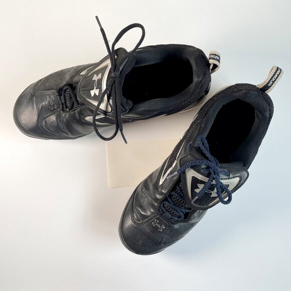 Mens UA Under Armour Baseball Molded Cleats Size 11.5 - Picture 1 of 13